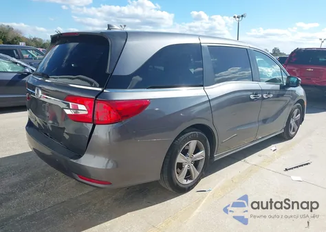 2019 Honda Odyssey Ex из США, поврежденный, VIN 5FNRL6H5XKB106915